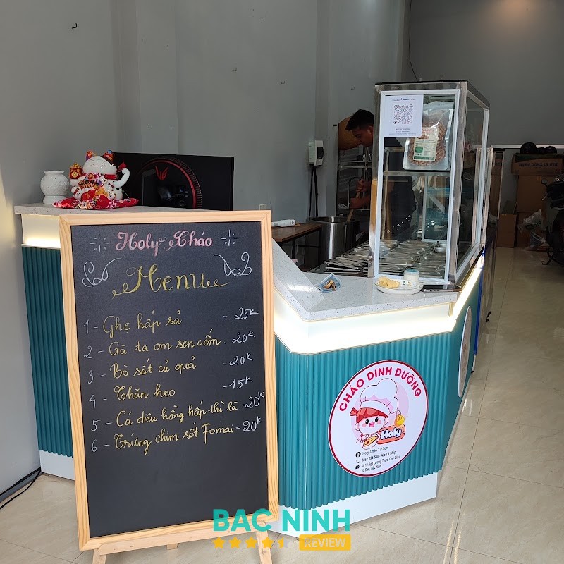 HOLY- Tiệm Cháo Dinh Dưỡng Từ Sơn hình ảnh thực đơn