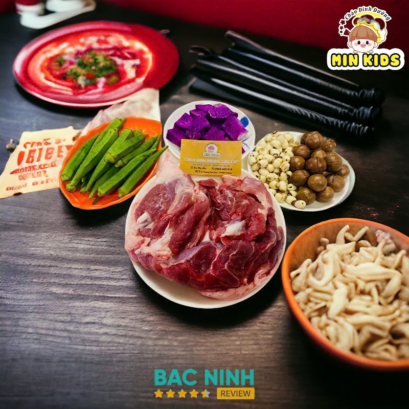 Cháo Dinh Dưỡng Cao Cấp Min Kids Bắc Ninh hình ảnh 2