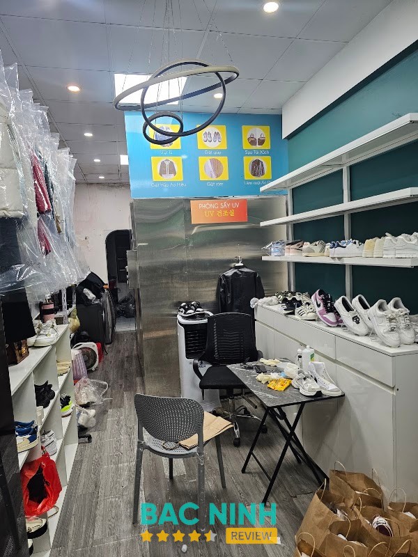 Hilar dịch vụ giặt là giày dép túi sách Bắc Giang