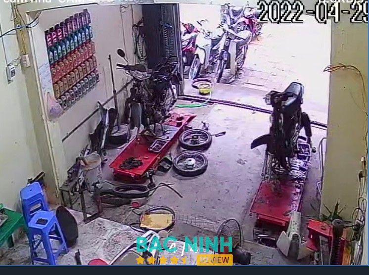 Khu vực sửa xe tại Duy Hạnh