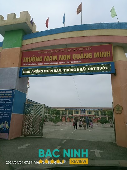 Trường Mầm Non Quảng Minh tại Việt Yên